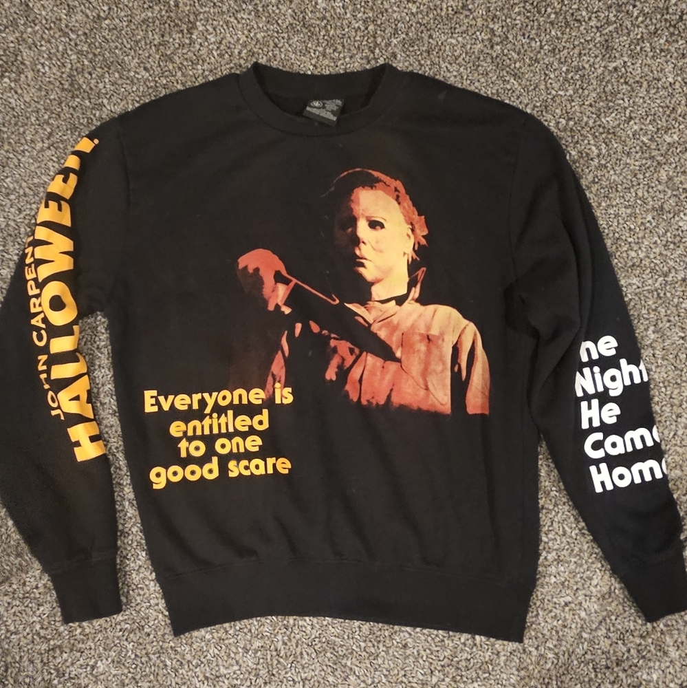 John Carpenters Halloween sweatshirt